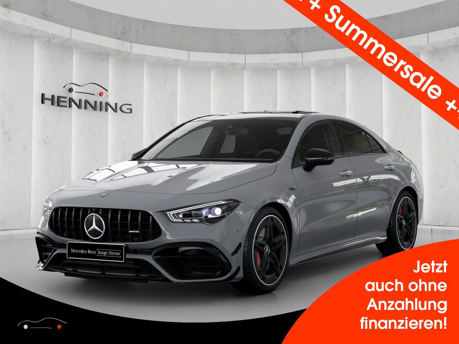 MERCEDES-BENZ CLA 45 S AMG 4M+ Night AERO Pano Burm DIS Dr.Pac