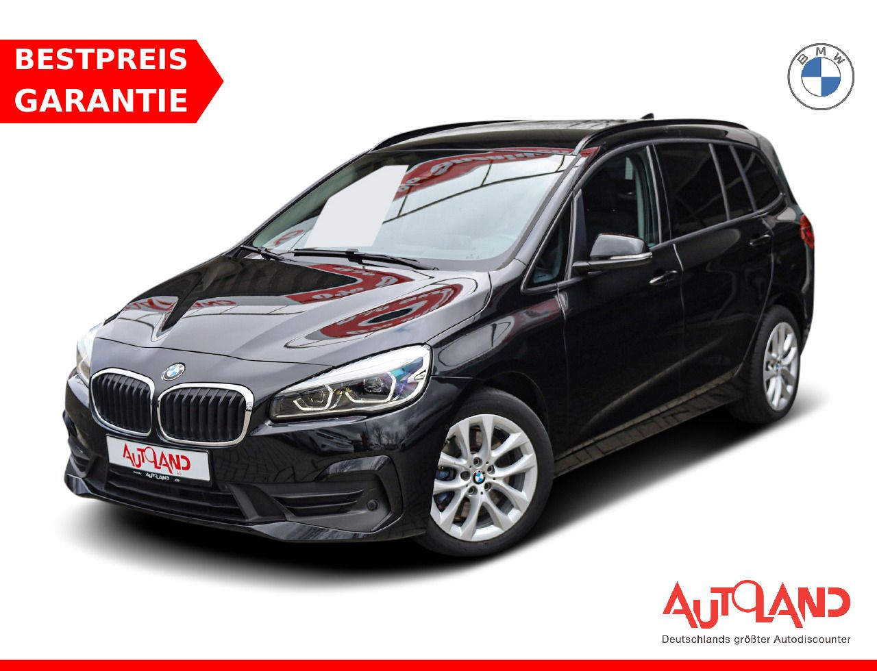 BMW 218d Gran Tourer Advantage Aut. LED Navi Kamera