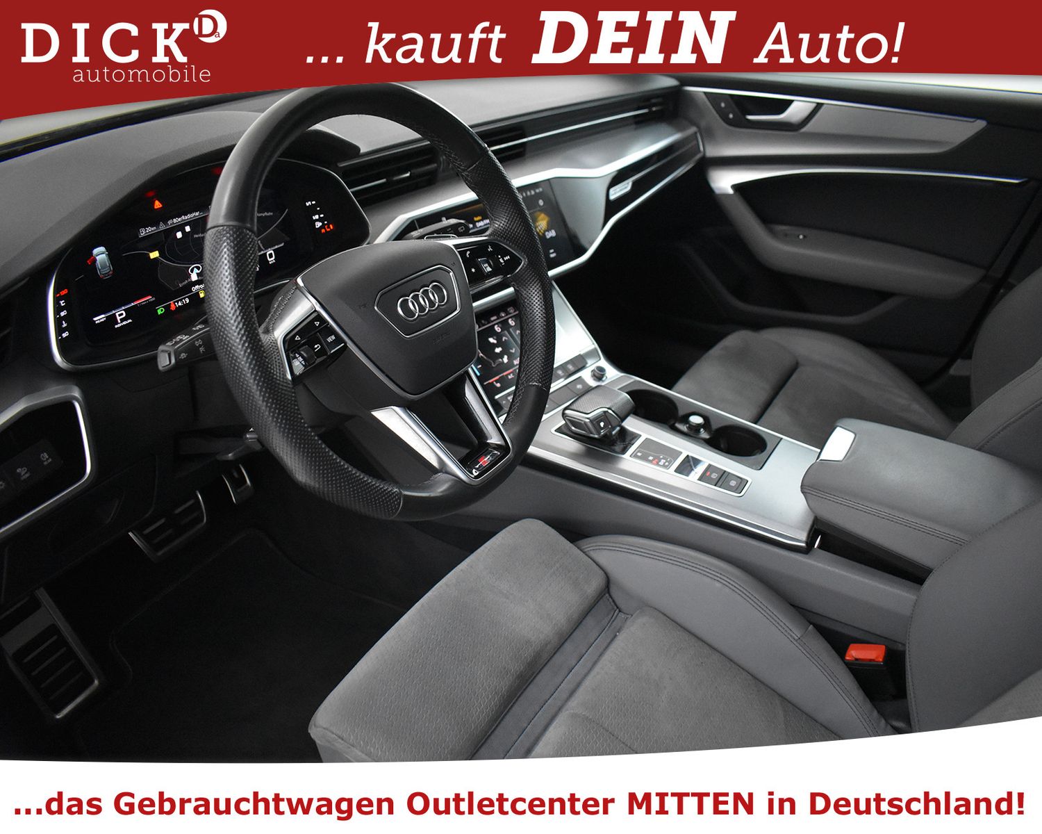 AUDI S6 3.0d Quatt OPTIK SCHW PLUS+PANO+MEMO+MATR+21" - Image 12