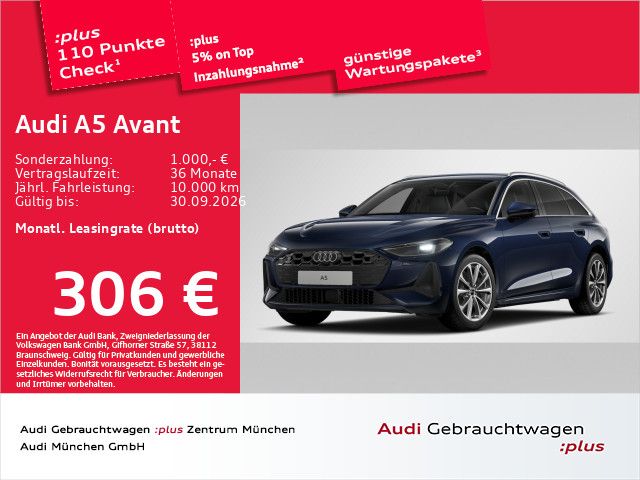 Audi A5 Avant TFSI qu. S tronic AHK/ACC/Kamera/Leder