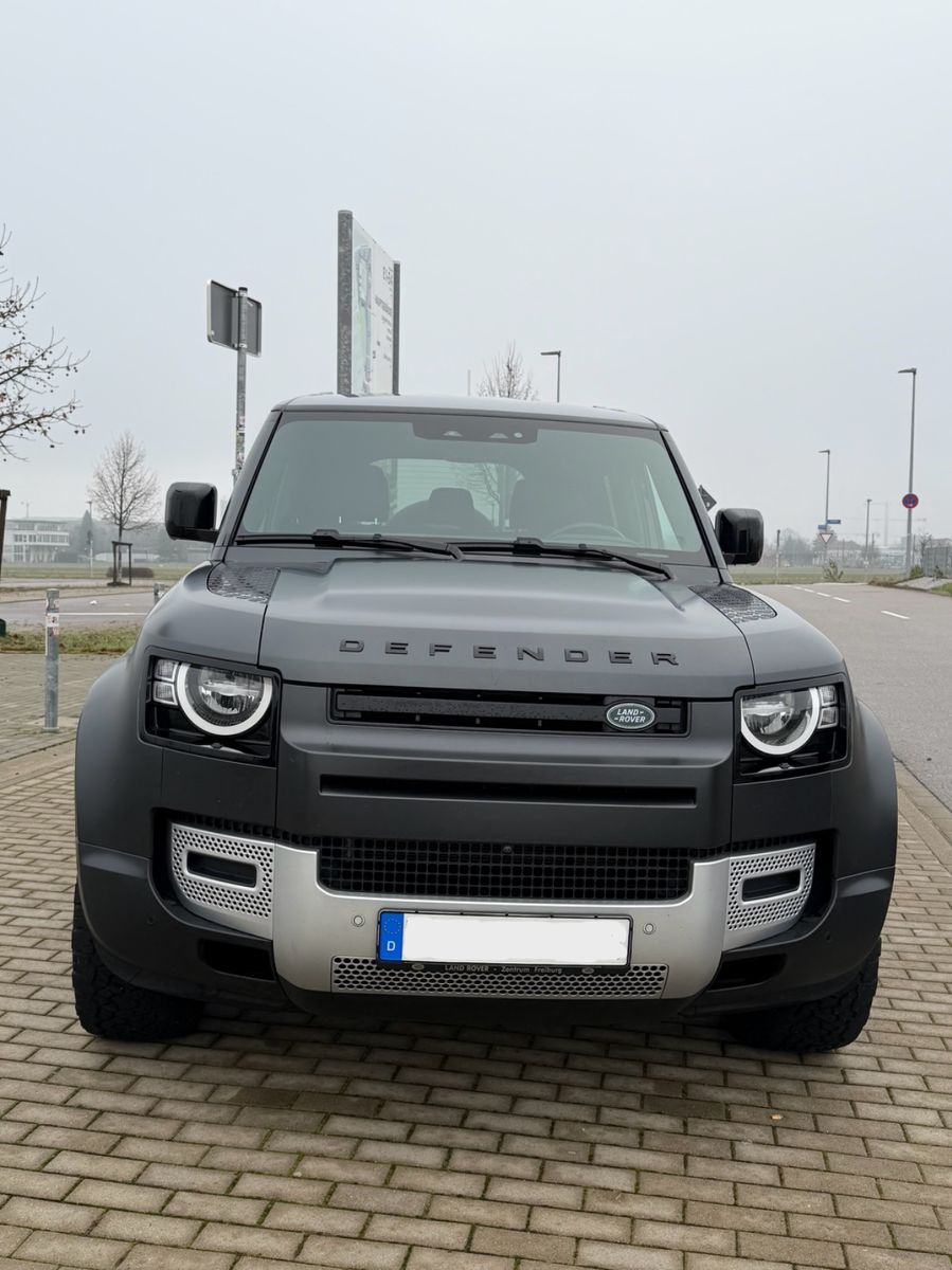 Land Rover Defender 110 S AHK Luftfahrwerk 360° Black P foto 5