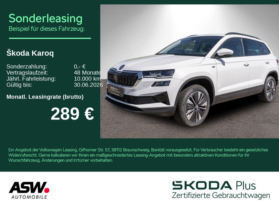 Skoda Karoq Tour 2.0TDI DSG LED Nav RFK ACC Stdhzg AHK