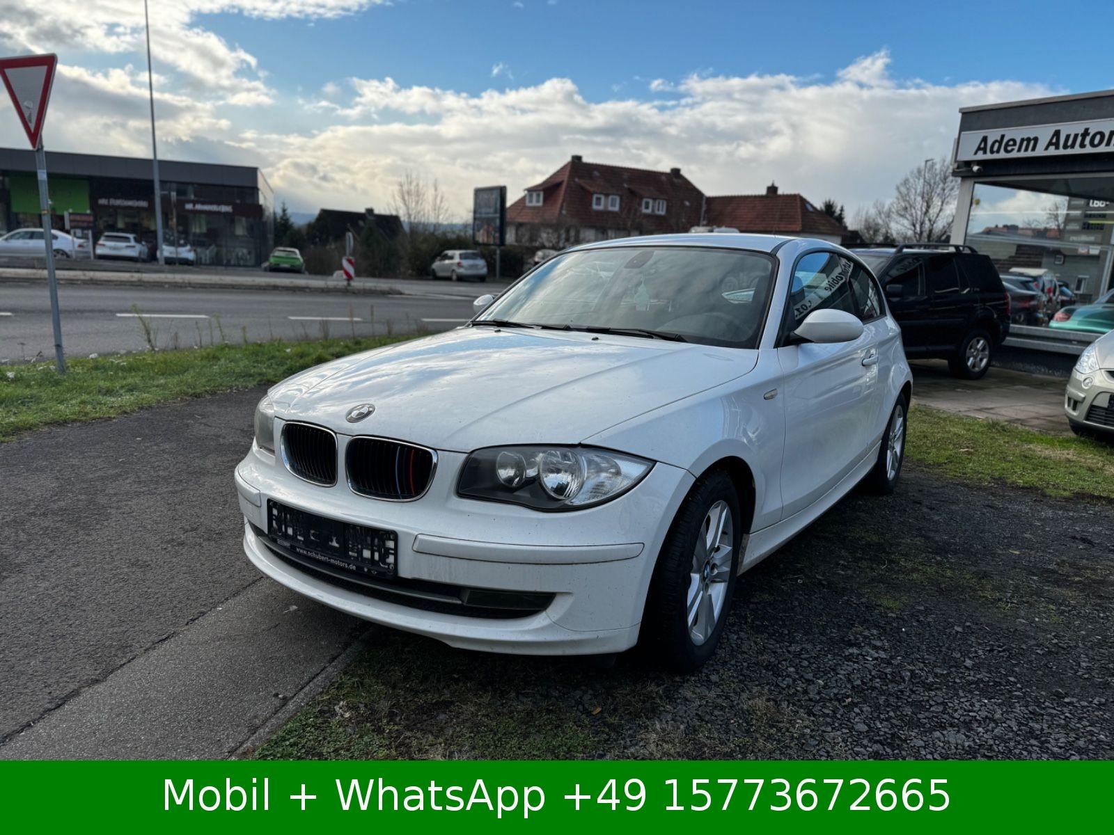 BMW 116 Baureihe 1 Lim. 116i Benziner Euro5 Klima