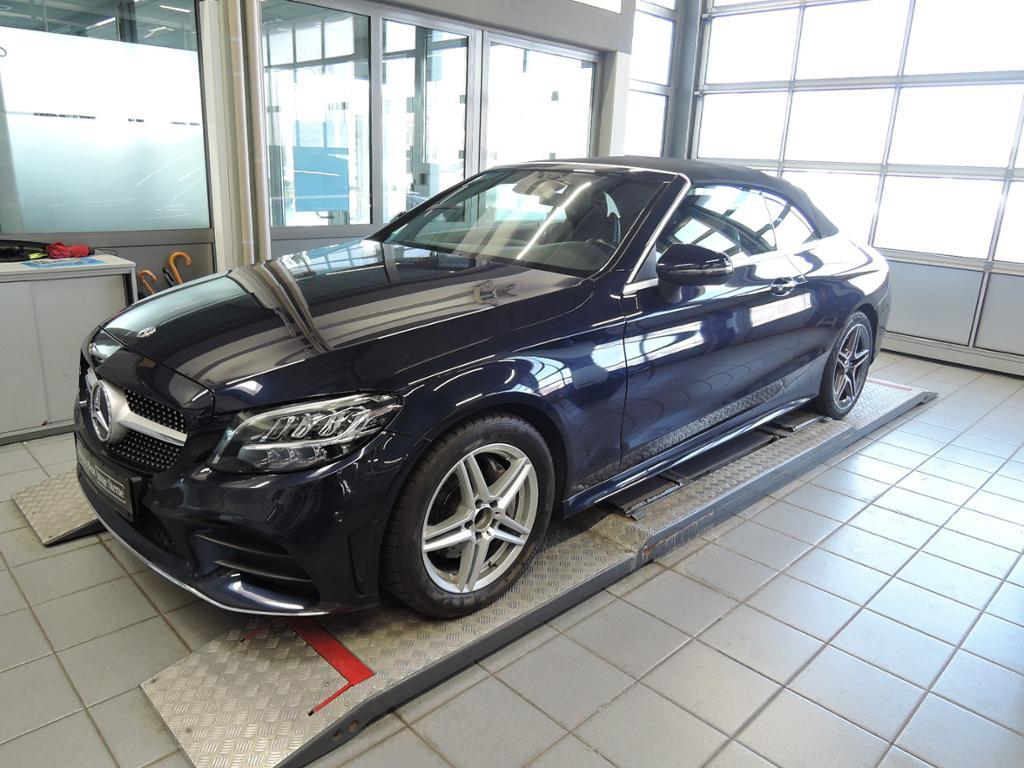 Mercedes-Benz C 180 Cabriolet AMG+MBUX+Ambiente+LED+AHK+Cam