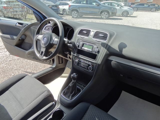 Fahrzeugabbildung Volkswagen Golf VI Trendline/TDI/105PS/PDC/Klima/SitzH/81TK