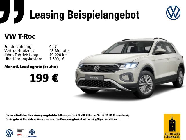 Volkswagen T-Roc Life 1,0 TSI