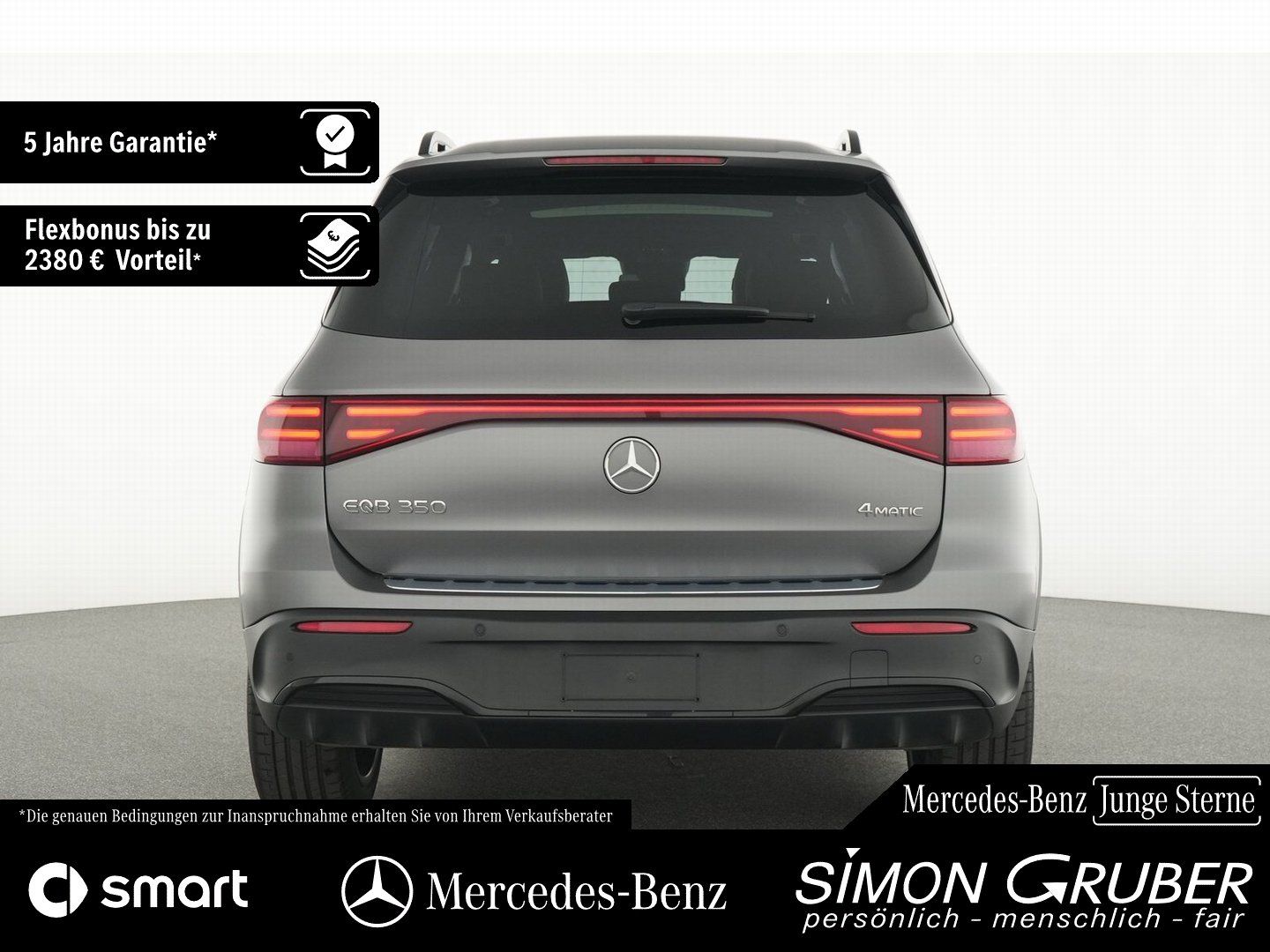Fahrzeugabbildung Mercedes-Benz EQB 350 4M AMG Night magno Pano Burm HUD 360
