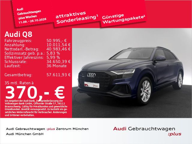 Audi Q8 55 TFSI qu. 2x S line Pano/AHK/B&O