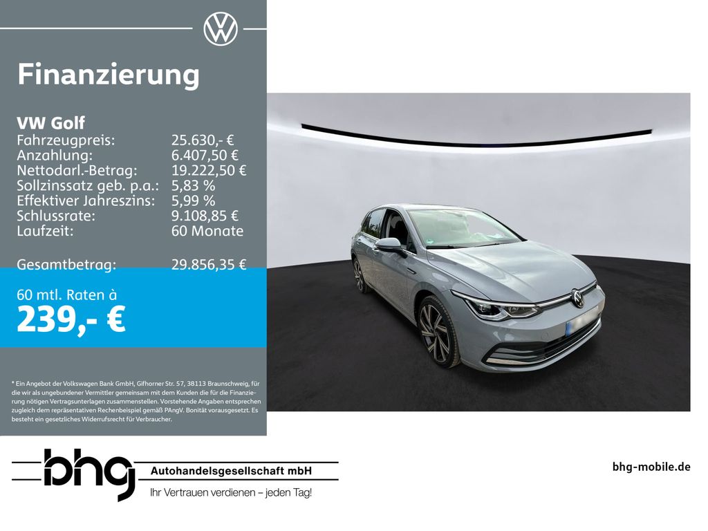 Golf Style 1,5 eTSI OPF DSG