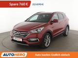 Hyundai Santa Fe 2.2 CRDi Premium blue 4WD Aut.*NAVI*CAM - gebrauchte Hyundai SANTA FE aus dem Jahr 2017