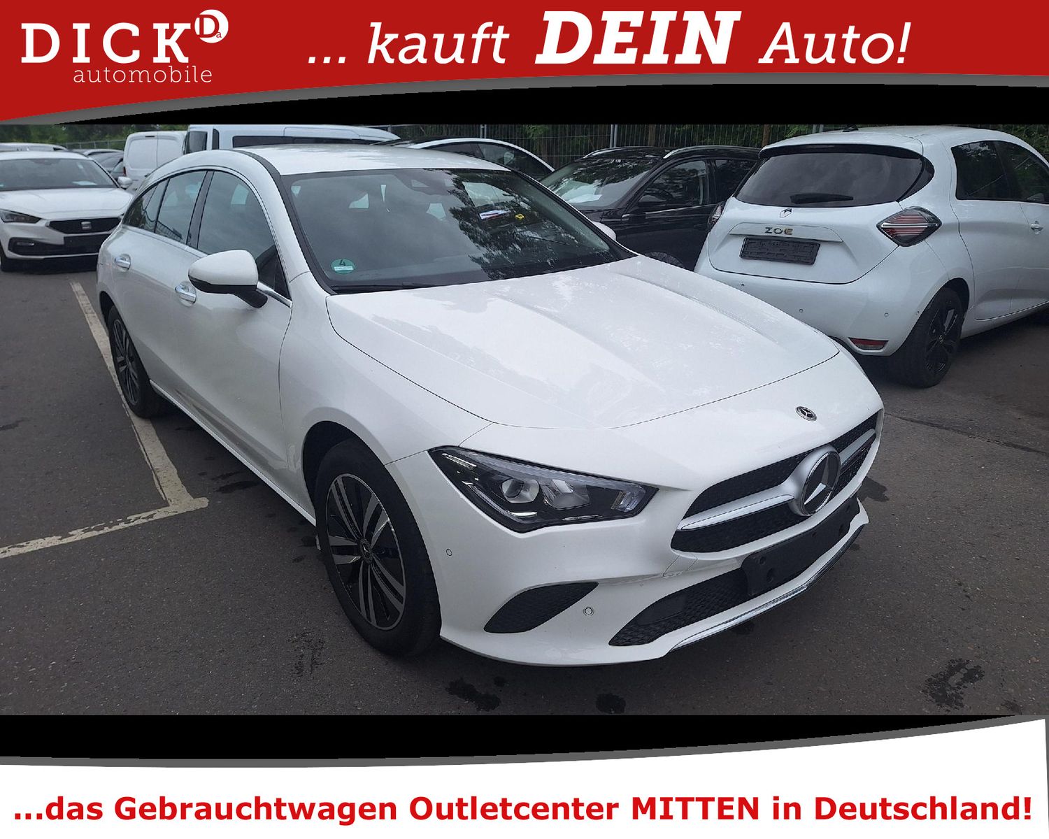 Fahrzeugabbildung Mercedes-Benz CLA 250e SB Progress LED/NAVI/STANDHZ/HUD/RFK/8F