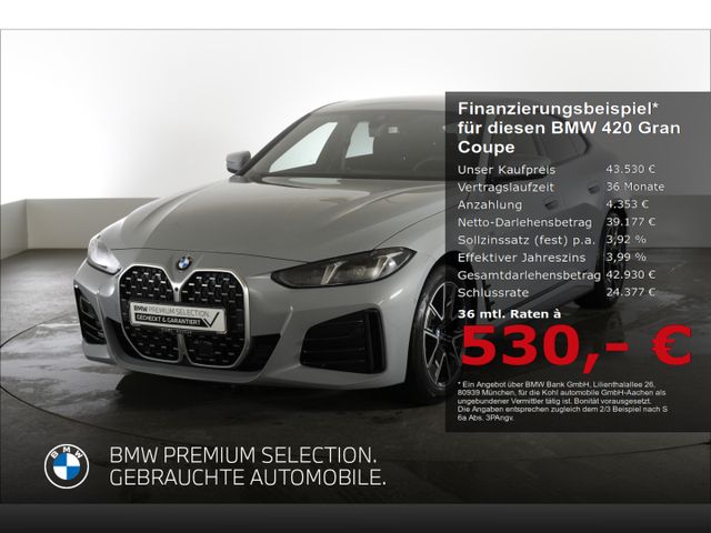 BMW 420 Gran Coupe d M Sport Ambientes Licht DAB Tun