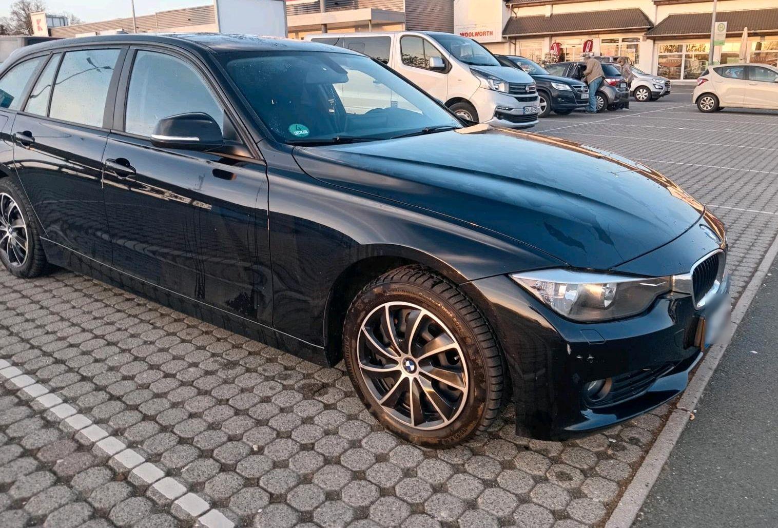 BMW 316 2013 — interior