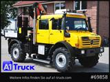 Unimog U 5000 437/45 Kran Doka 6 Sitze  - Unimog U5000