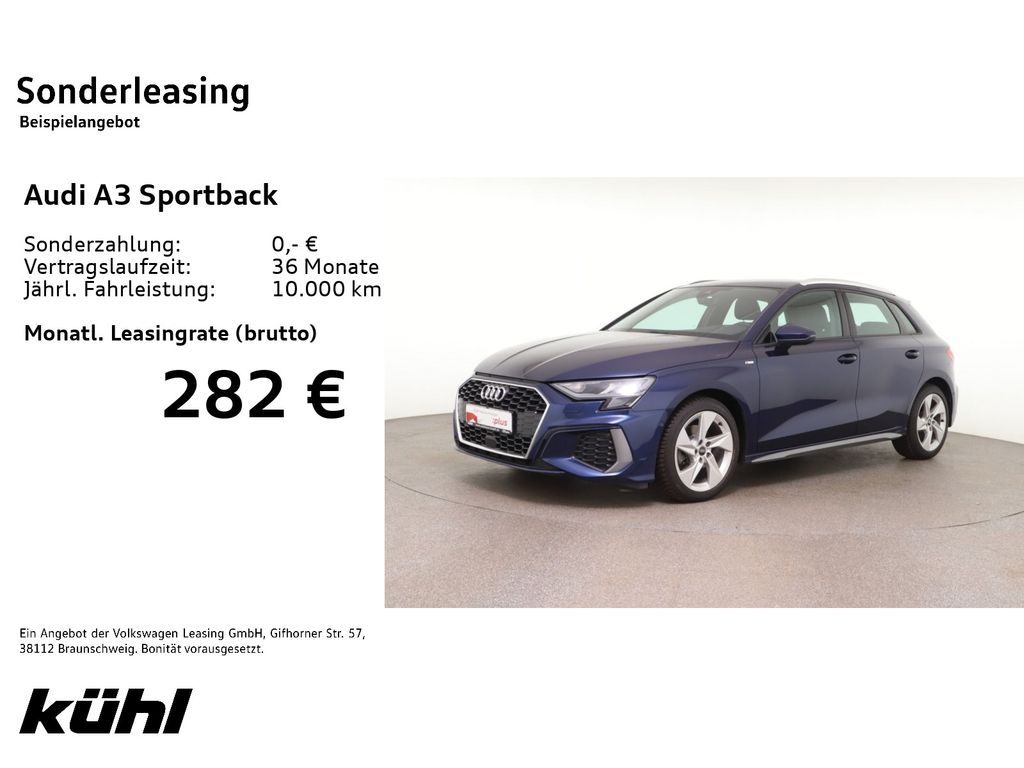 A3 Sportback 30 TDI S tronic S Line ACC/Navi/Kam