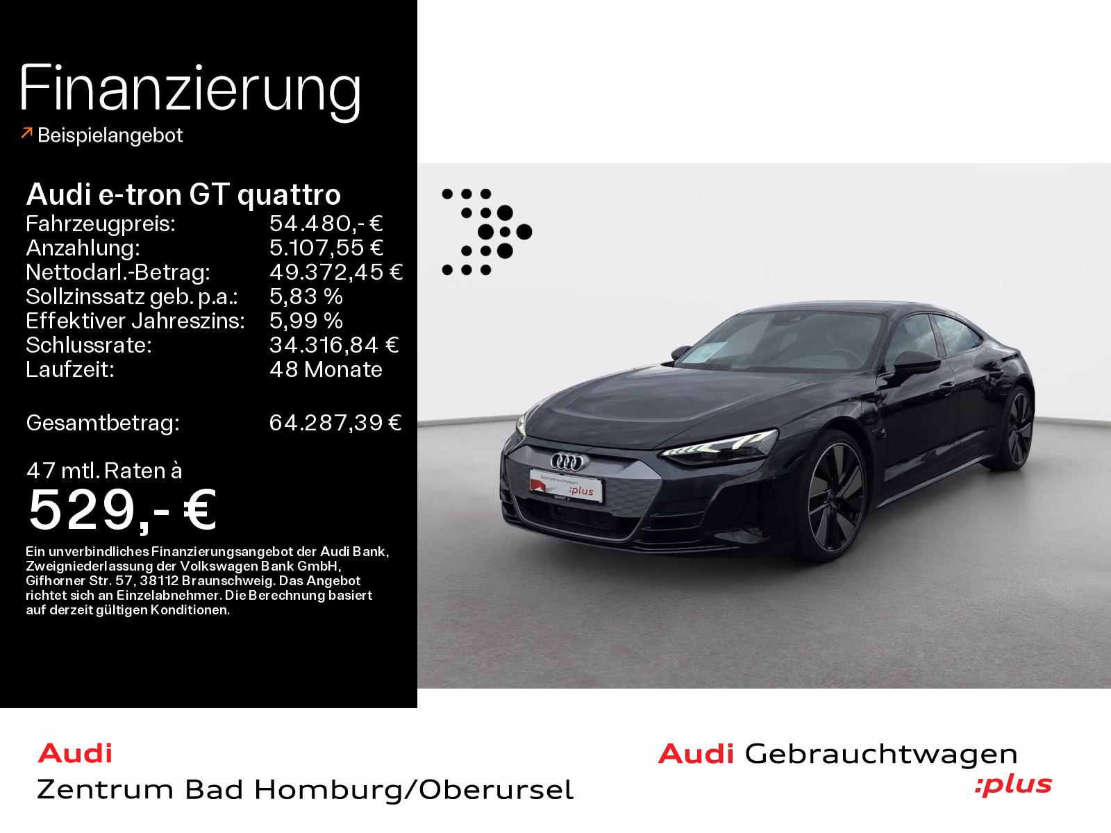 Audi e-tron GT quattro*Navi*LED*Alu*B&O*Pano*Kamera
