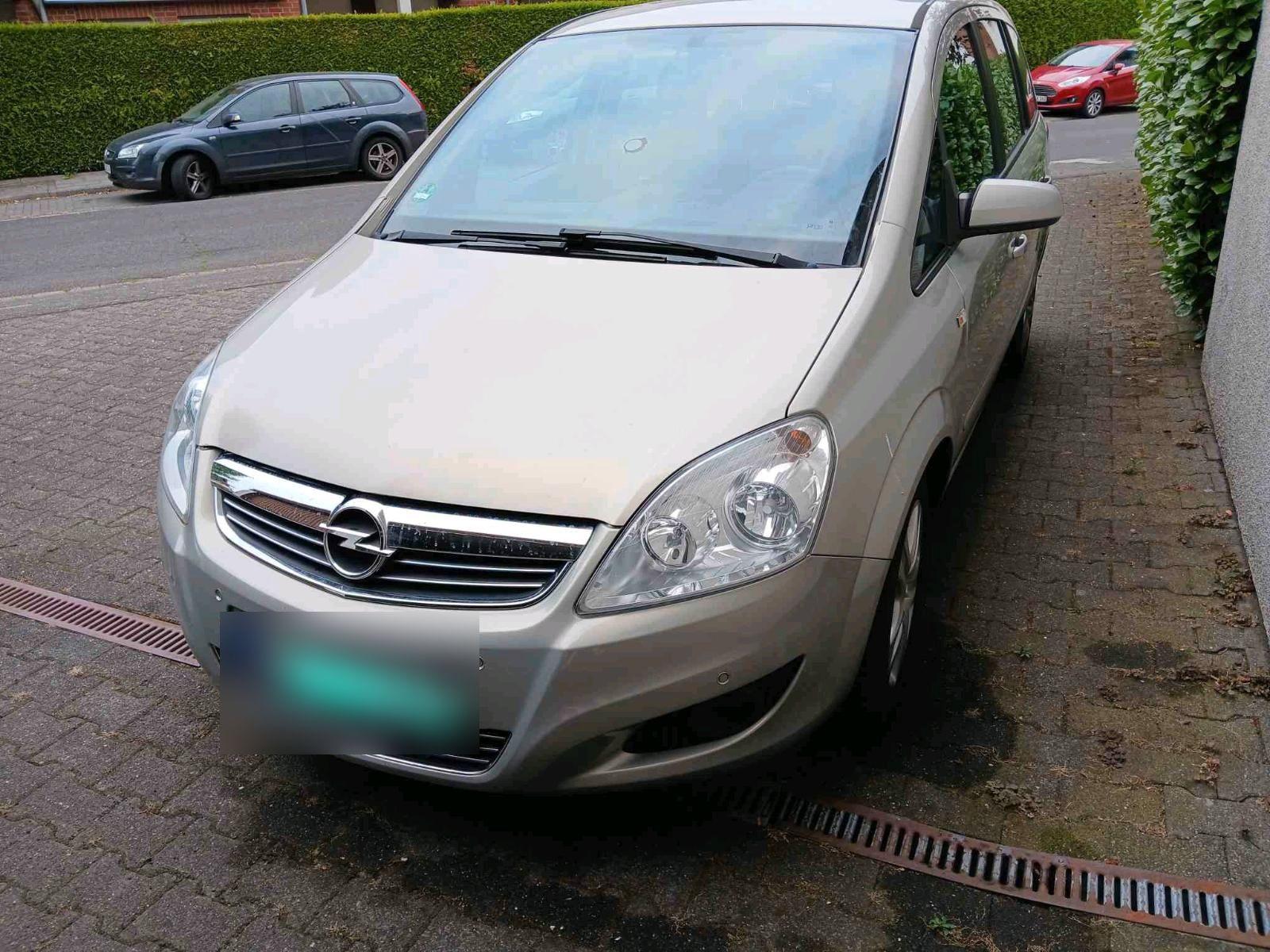 Opel Zafira 2009 — engine 150 HP (110kW)