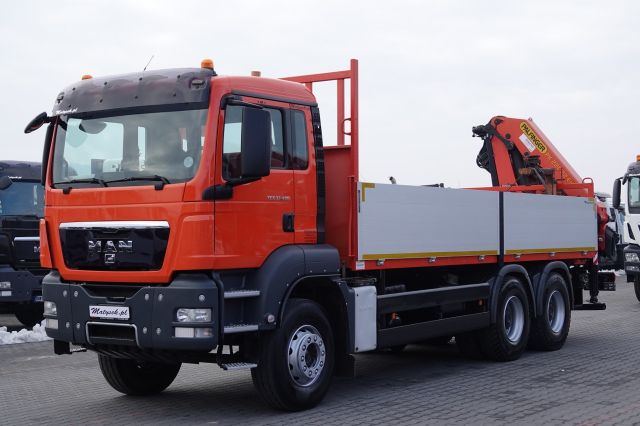 MAN TGS 33.400 / 6x4 / SKRZYNIOWY - 6,5M / HDS PALFI