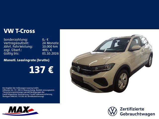 Volkswagen T-Cross 1.0 TSI LIFE LED APP KAMERA ACC DCP ALU foto 3