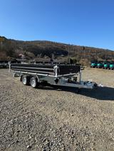 Humbaur HTK 3500.37 Dreiseitenkipper E Pumpe Stahl - Humbaur Htk 3500