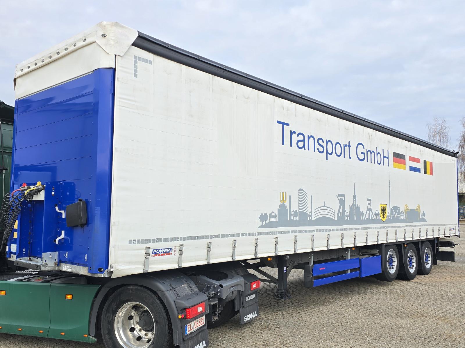 Schmitz Cargobull SCS 24/L - 13.62 EB PowerCurtain Liftachse
