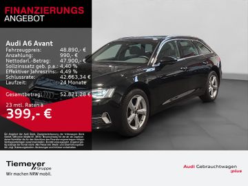 Audi Leasingangebot: Audi A6 Avant 45 TFSI Q ADVANCED LM19 LEDER AHK KAMER
