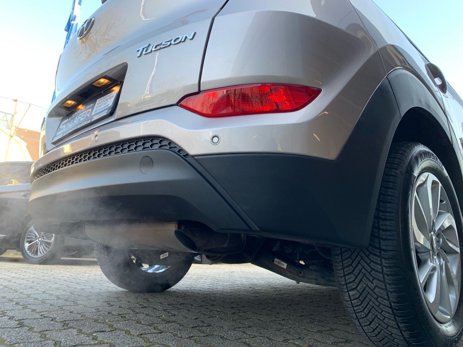 Fahrzeugabbildung Hyundai TUCSON blue Trend Sitzheizung Allwetter