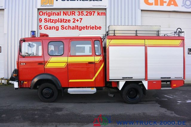 Magirus Deutz 75E16 A Mannschaft- Feuerwehr Löschpumpe SERVO