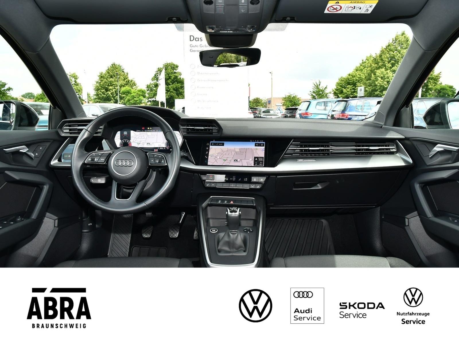Audi A3 Sportback 30 1.0 TFSI LED+NAV+PDC+GRA+SHZ, миниатюра 14