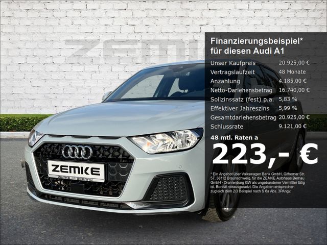 Audi A1 Sportback 25 TFSI advanced Navi Leder digital