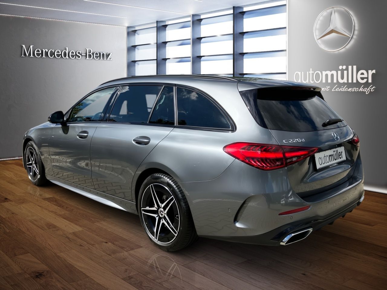 Fahrzeugabbildung Mercedes-Benz C 220 d 4M T AMG AHK Night Pano LED AdvSoundsyst