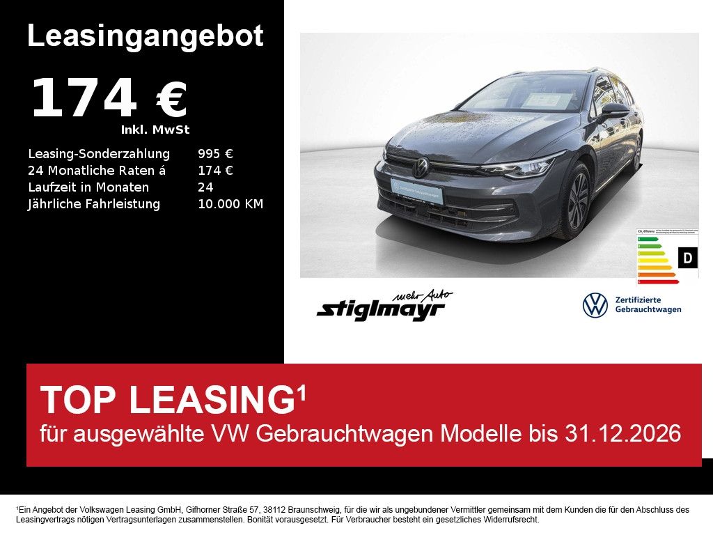 Volkswagen Golf VIII Variant ENERGY 1.5 TSI KAMERA+LED+NAV