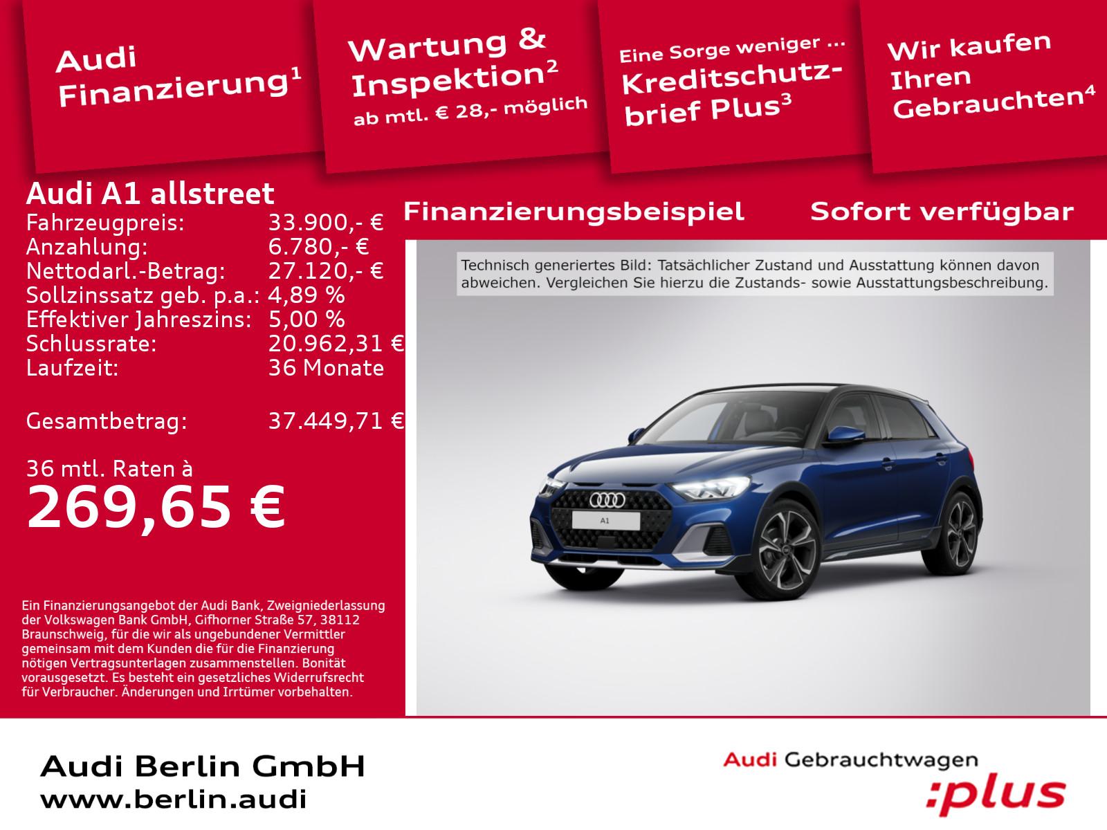 Audi A1 allstreet 30 TFSI S tronic