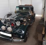 MG TD, Replika, wunderschön, TOP Zustand, H Kennz. - MG TD Gebrauchtwagen