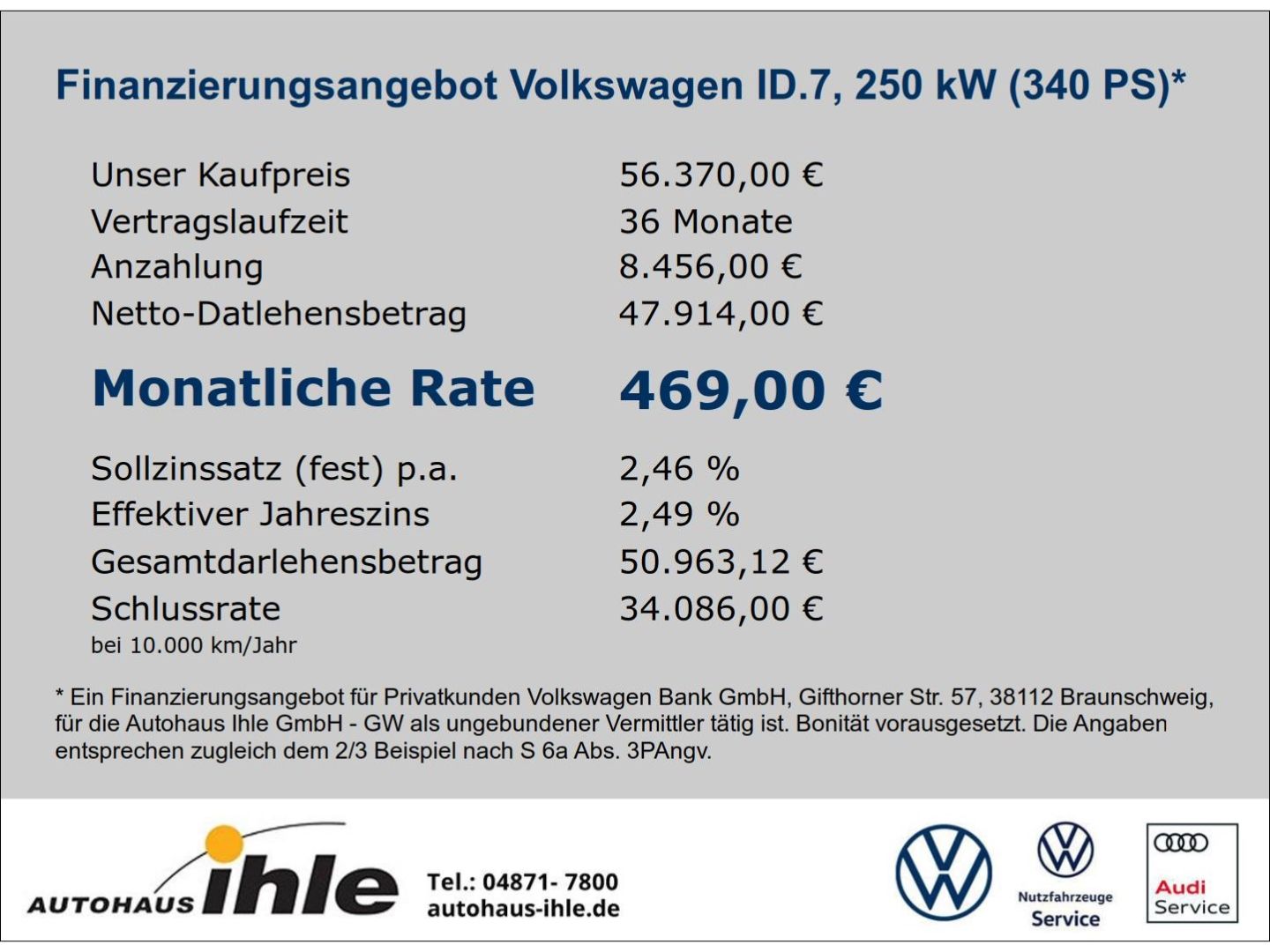 Volkswagen ID.7 Tourer GTX 4Motion 86kWh Gar.08.2030 HARMAN foto 2