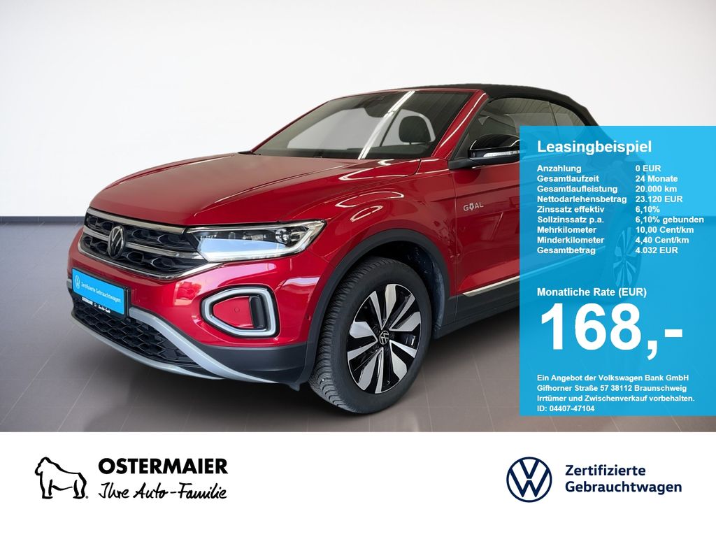 T-Roc Cabriolet GOAL 1.0TSI 116PS ACC.KAMERA.NAV