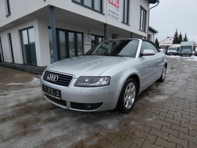 Audi A4 Cabriolet 2.5 TDI Leder Klima Alu Silber Met.