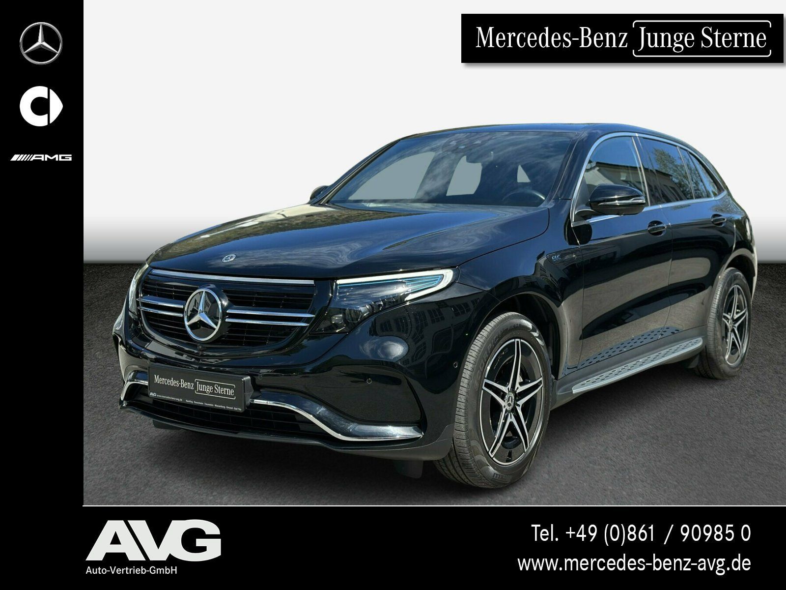MERCEDES-BENZ EQC 400 4M AMG Burmester Multibeam 360° SHZ 19"