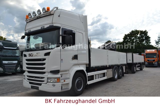 Scania R 450, Kran, Hiab 177K, Retarder, Lift/ Lenk