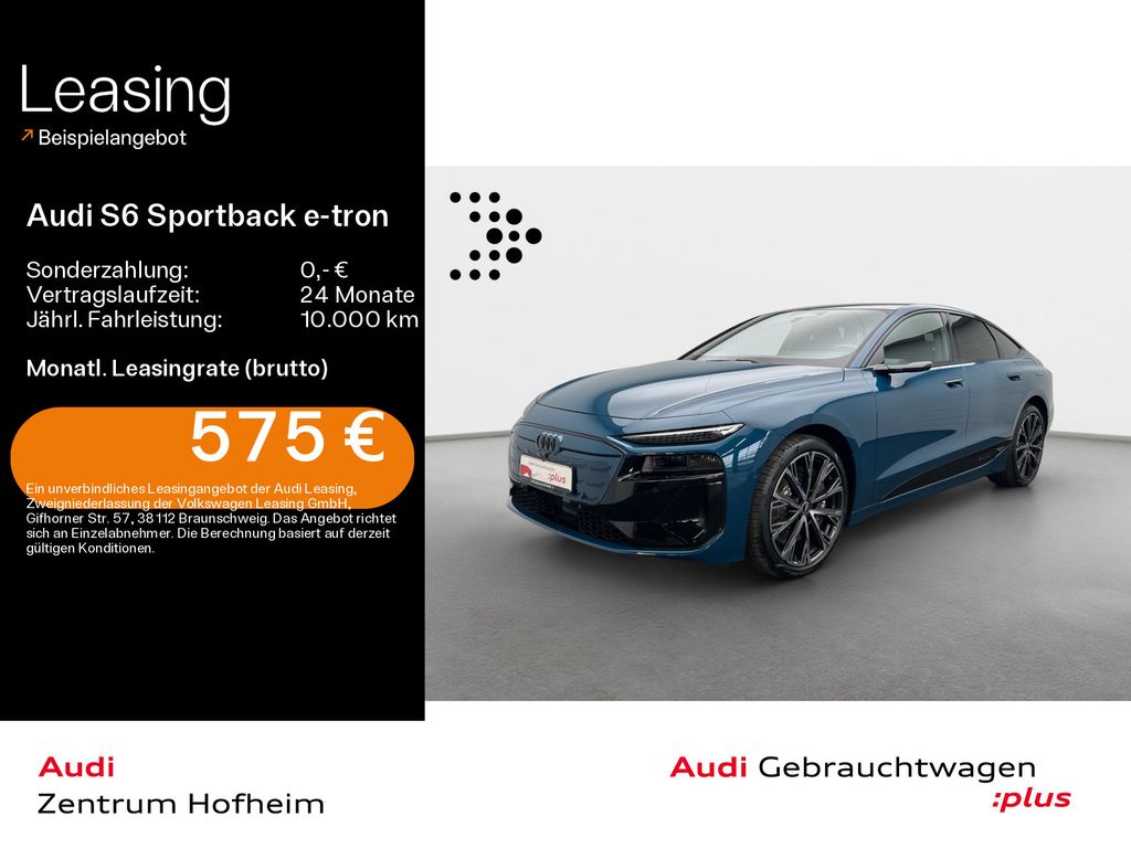 Audi S6 Sportback e-tron S line edition one*Air*B&O*A