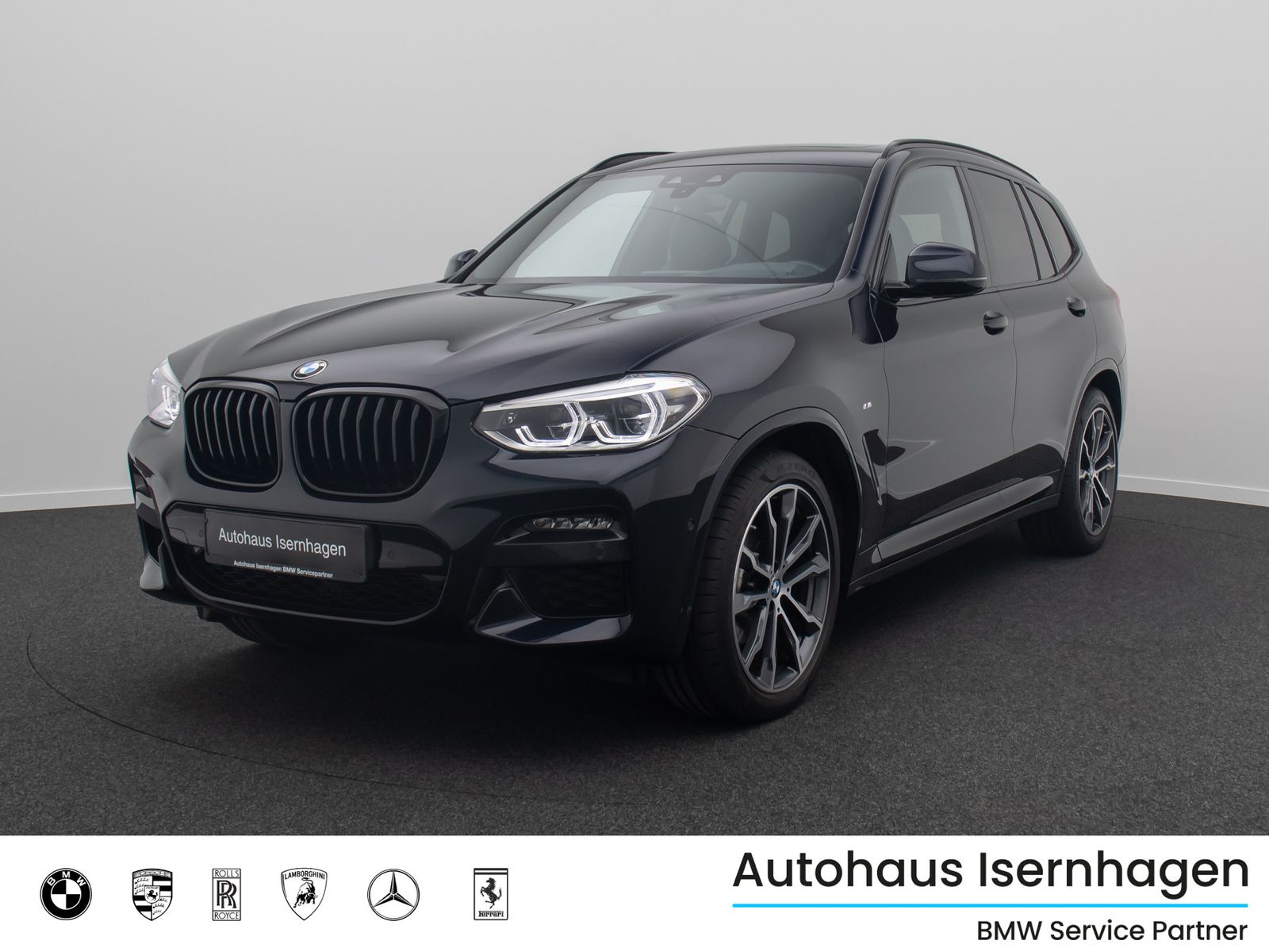 Fahrzeugabbildung BMW X3 xD20d M Sport HUD DAB HiFi Panorama 20Zoll
