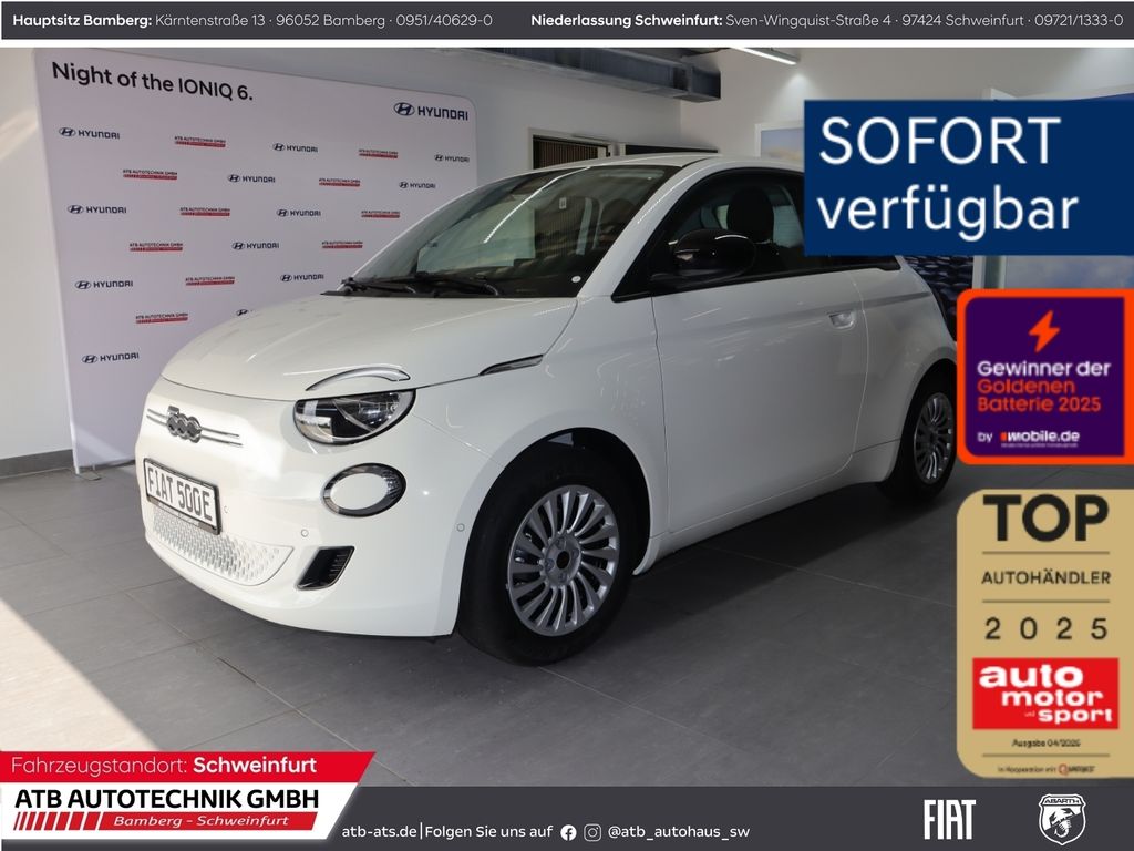 500e MY25 RED 23,8 kWh Komfort-Paket Apple CarPl