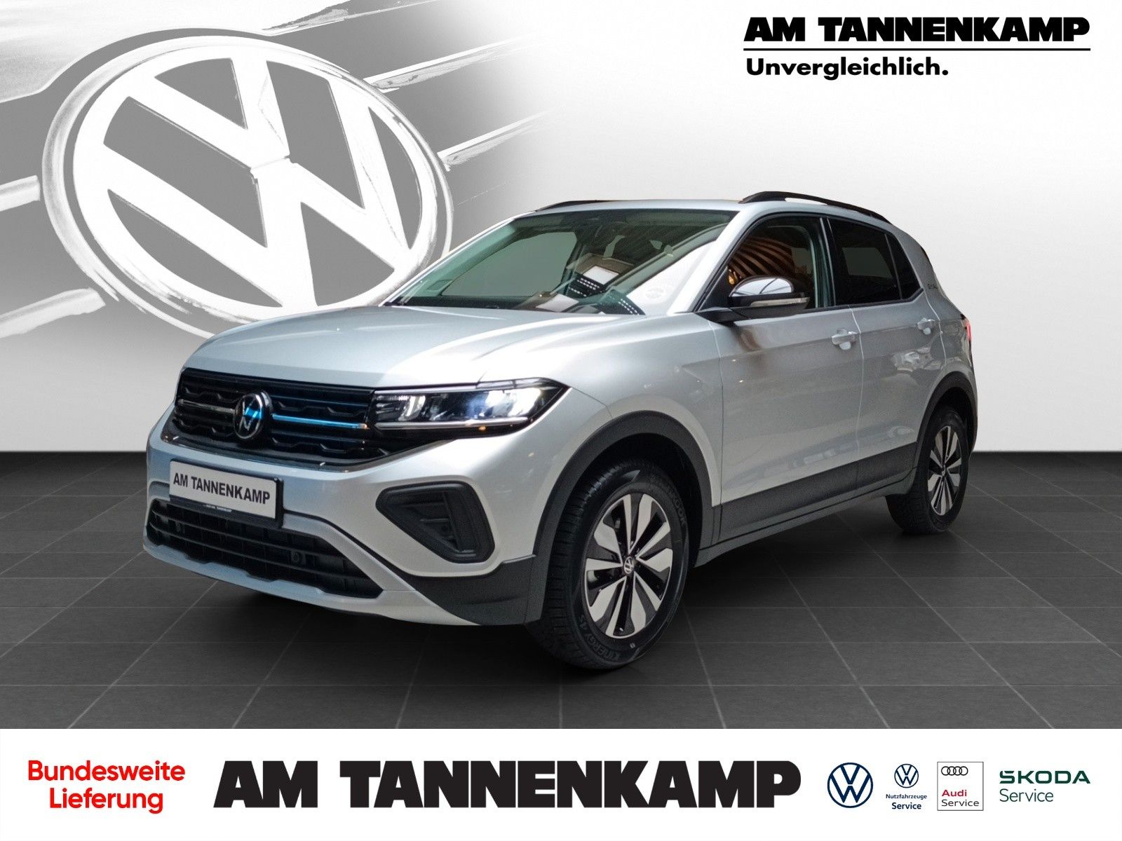 Volkswagen T-Cross 1.0 TSI DSG 116PS Goal AHK APP ACC foto 1