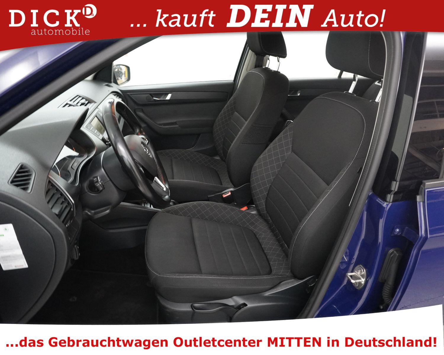 Fahrzeugabbildung SKODA Fabia Com 1.4d DSG Style GEPFLEGT+SHZ+AHK+TEMP+