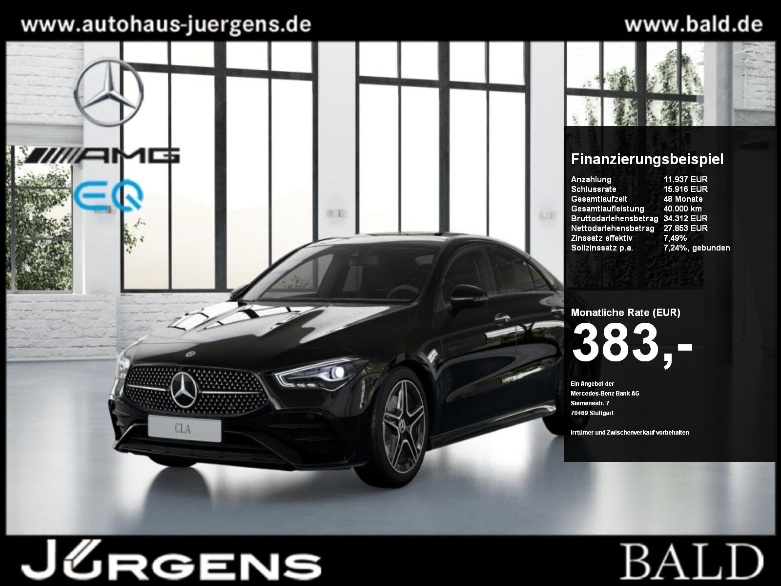 Mercedes-Benz CLA 200 Coupé AMG-Sport/LED/Cam/Pano/Night/Totw