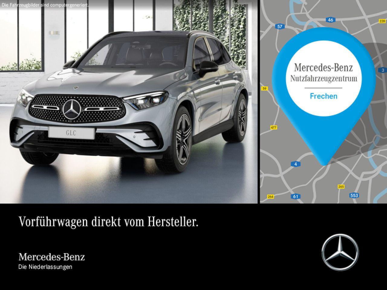 Mercedes-Benz GLC 220 d 4M AMG+NIGHT+PANO+360+AHK+TOTW+KEYLESS