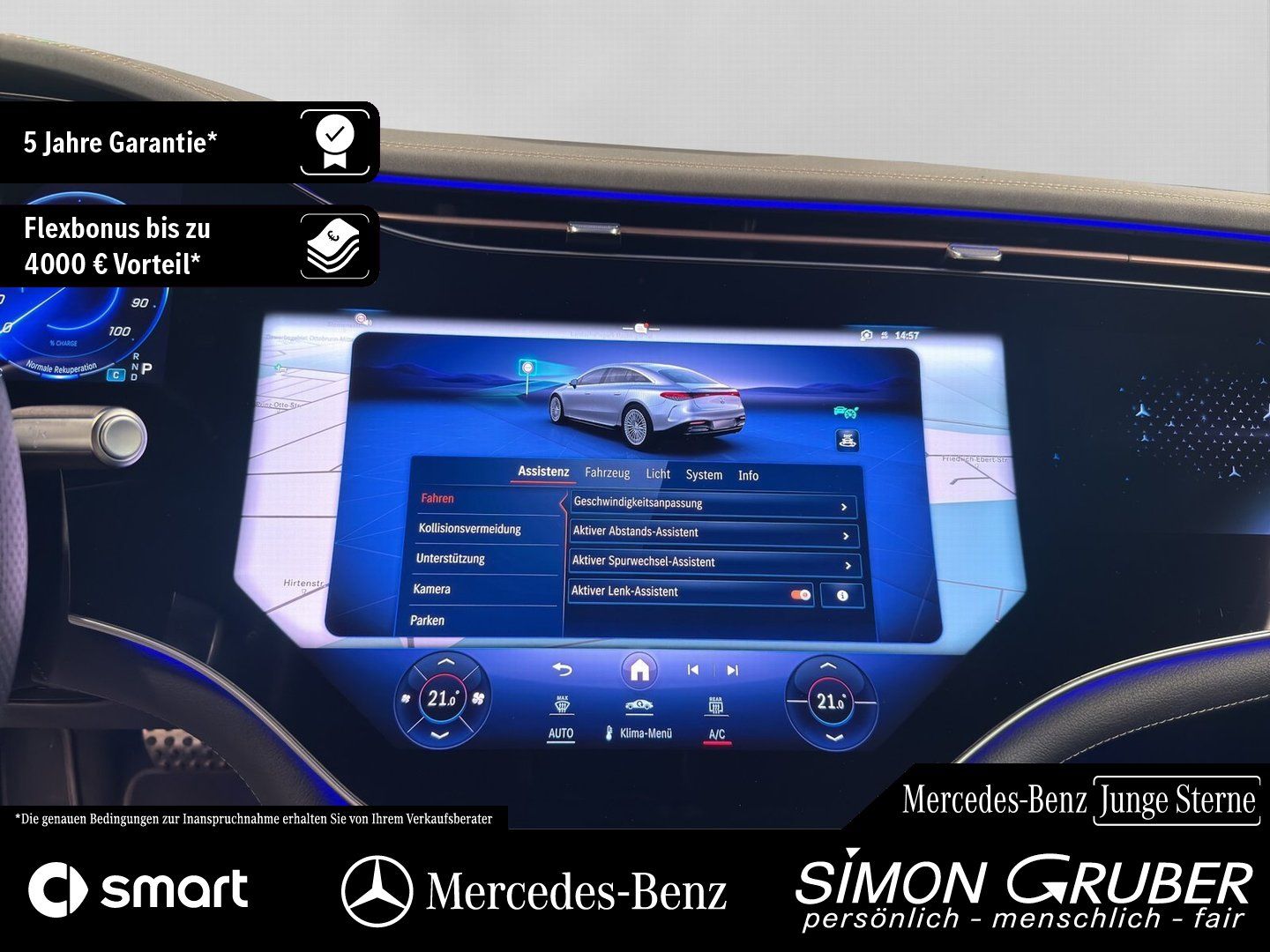 Fahrzeugabbildung Mercedes-Benz EQS 450+ AMG Line Pano HAL Hyper Mod 2025