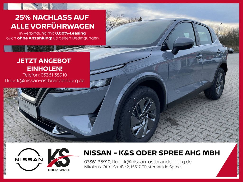 Nissan QASHQAI MY22 1.3 DIG-T MHEV 158 PS XTRONIC 4x2 A