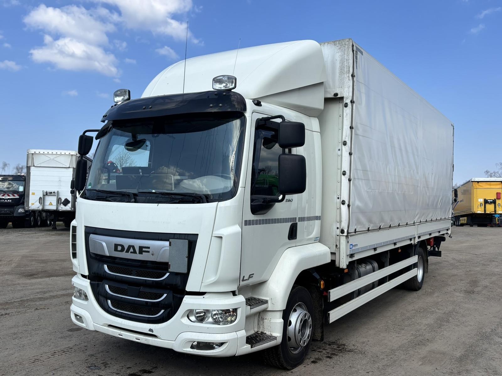 DAF LF260 Bordwände*ACC*AHK*LBW*Schlafkabine