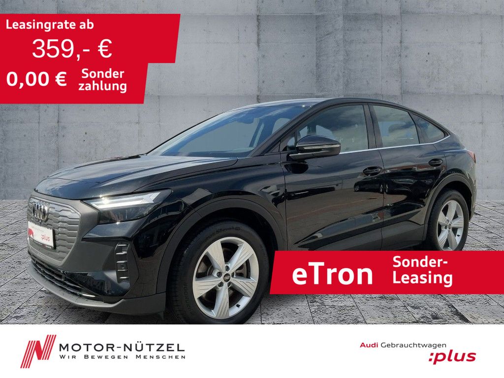 Q4 Sportback e-tron 45 LED+NAV+RFK+ACC+19"LM+SHZ